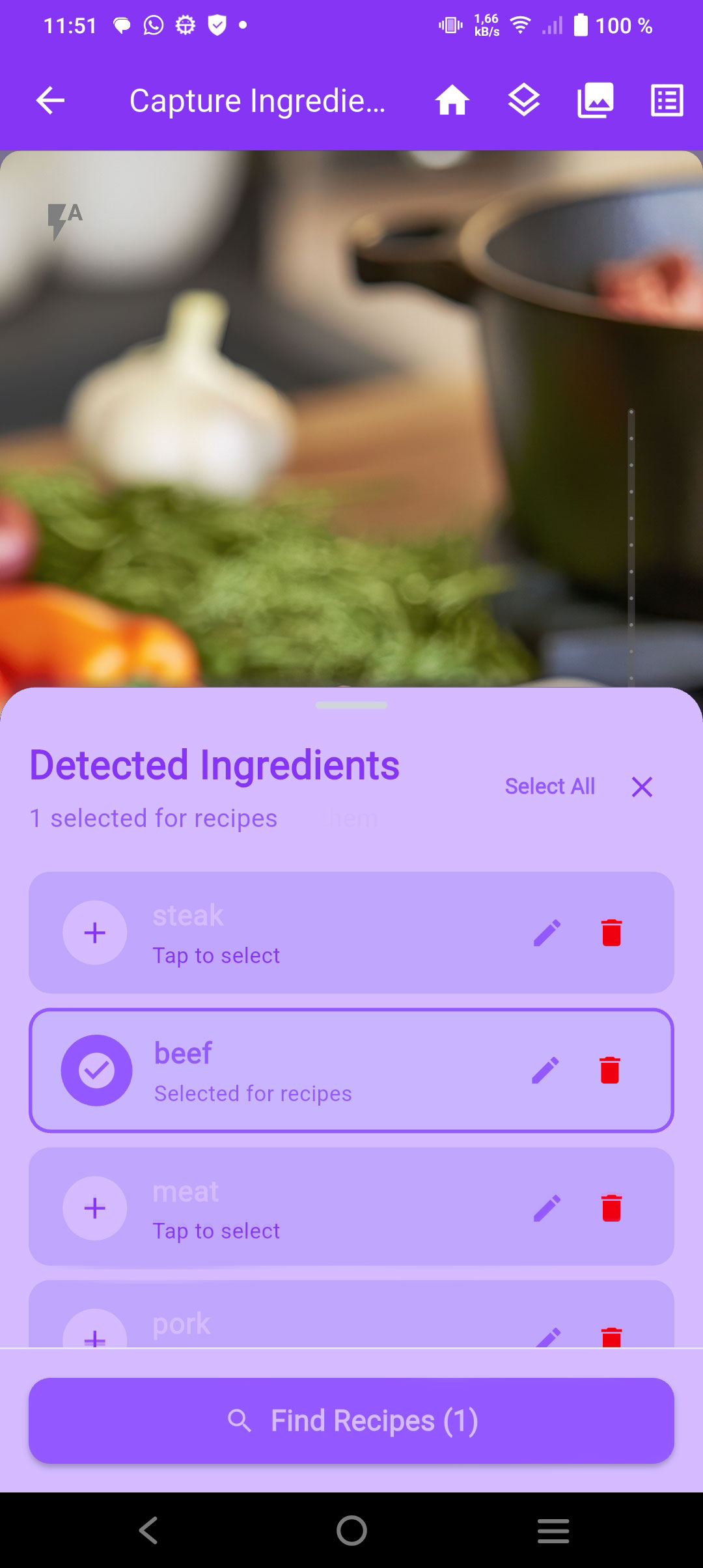 Kitchen Assistant AI Detection